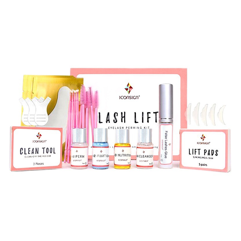 Kit de permanente de pestañas Aikexier transfronterizo, set de keratina para salón de belleza, lifting de pestañas Barbie de larga duración, kit de permanente de pestañas fácil de usar