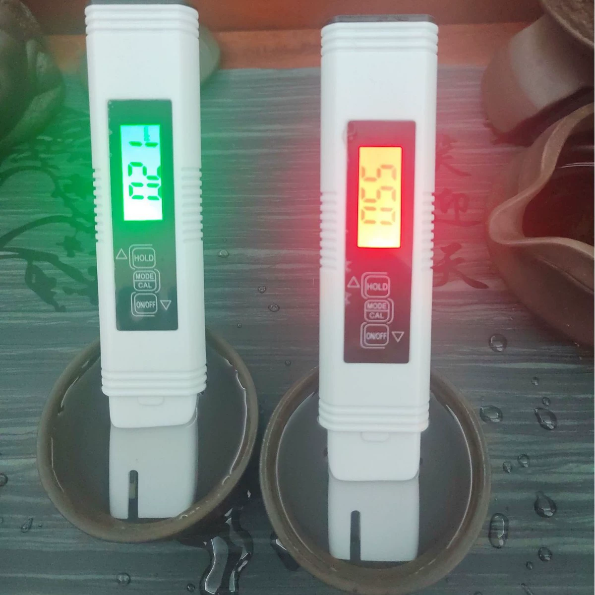 Ручка TDS с 3 клавишами, тестовая ручка для определения качества воды, термометр TDS и EC, проводимость, ручка для определения качества воды, подсветка, три в одном