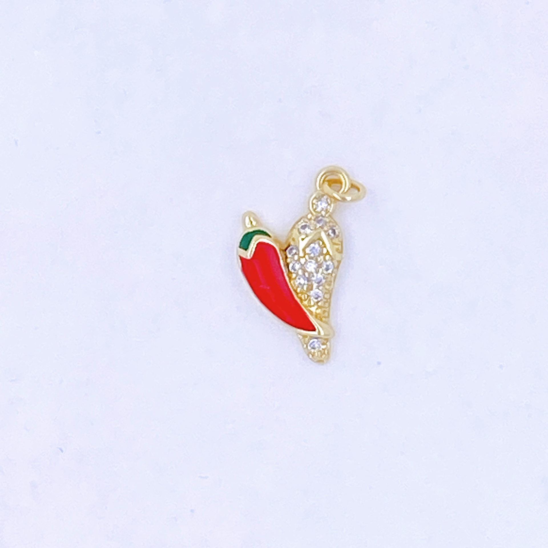 1 Piece Copper Polished Cherry Pendant display picture 23