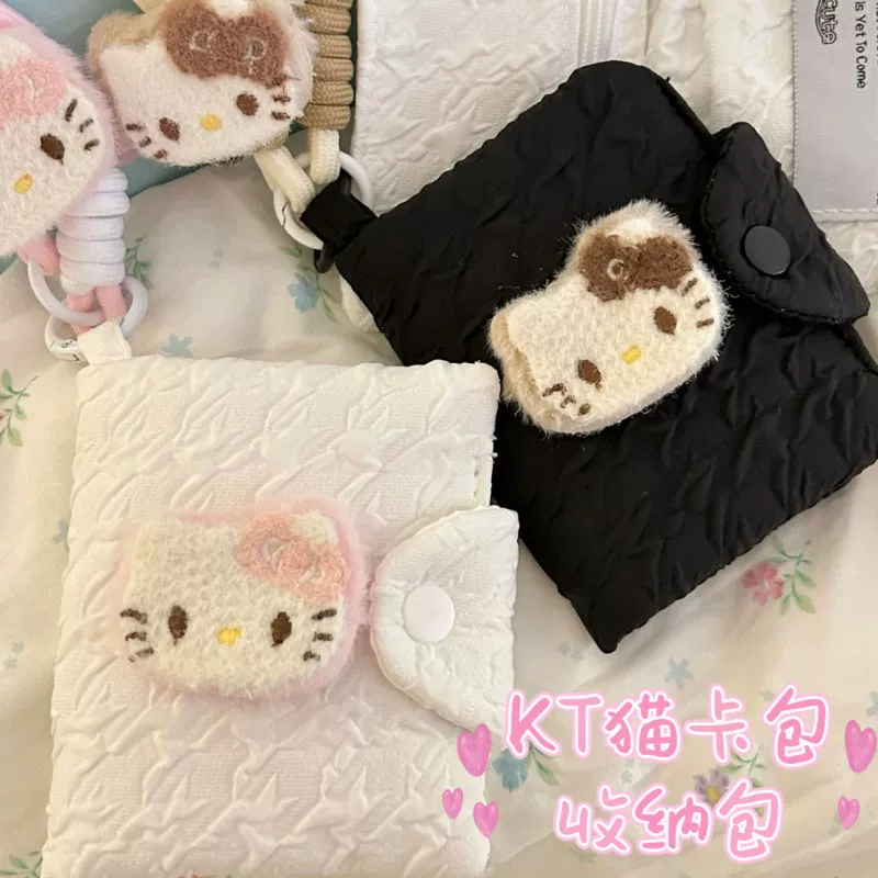 Hello Kitty, держатель карт, сумка для ключей, система хранения с героями мультфильмов, универсальный карманный кошелек