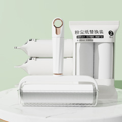 Hair remover roller long rod large size hair removal stick for bed floor hair cleaning magic device dust roller hair-sticking brush