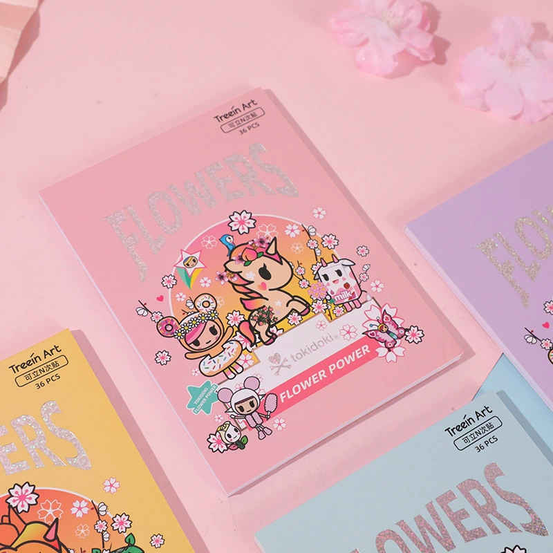 Qingyifang Tokidoki Flower World можно подписать милый мультфильм мини, и подписать портативную карманную книгу