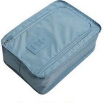 단층 신발 가방 피콕 블루