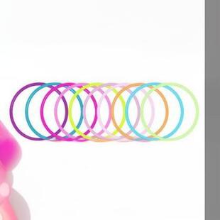 Luminous bracelet color luminous 1980 clothing accessories