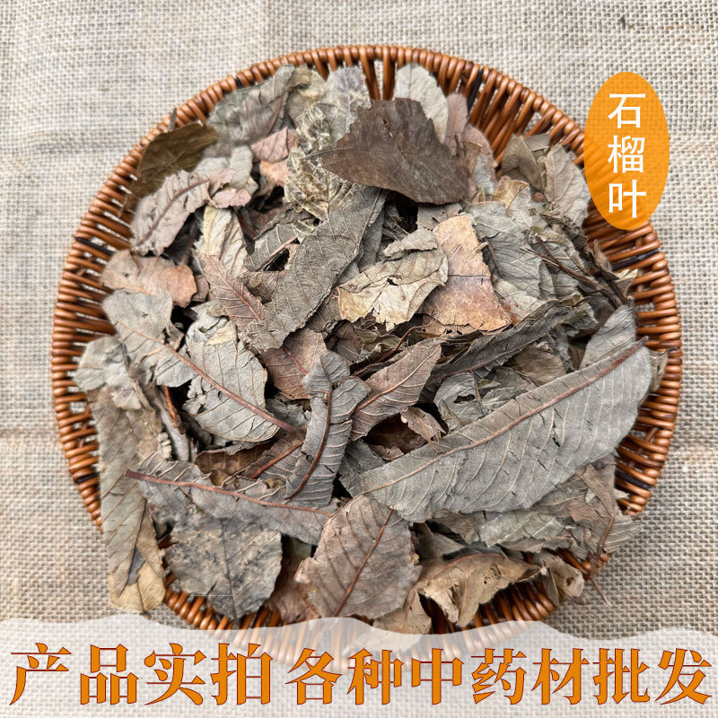 Pomegranate Leaves Chinese Medicinal Materials Pomegranate Leaves Chicken Tea Pomegranate Tea Guava Leaves Naturally Dried Pomegranate Leaves