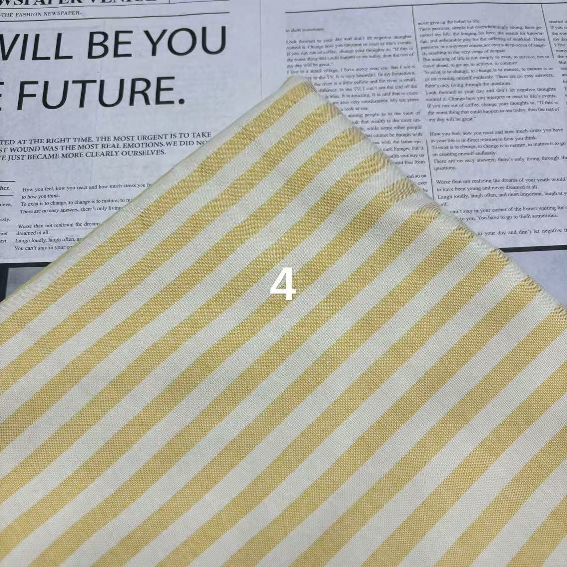 1公分涤棉色织、加厚牛津条鞋材装饰头饰衬衫男装女装童装条子