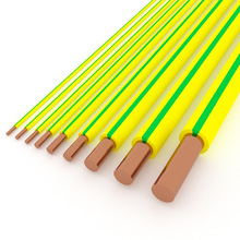 定制bv铜芯电线代加工接地线黄绿线 赊4 2.5平方国标纯铜电线厂家