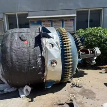 二手1000L-10000L搪瓷反应釜 电加热搪玻璃反应釜 外盘管反应釜