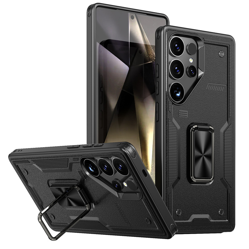 Suitable for Samsung S25Ultra Ark Mobile Phone Case S24Ultra Bracket S23Ultra Anti-Fall S22 Protective Cover