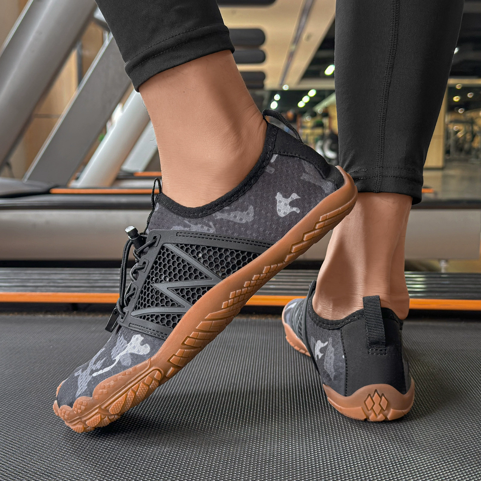 Оригинальная мужская быстросохнущая летняя уличная походная дышащая нескользящая мужская обувь для рыбалки, пляжная обувь для женщин