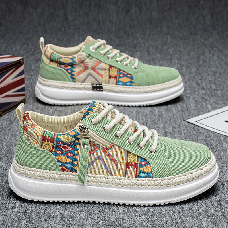 Tendencia de moda de nicho zapatos de hombre verano todo-fósforo casual aumento de zapatos de moda estudiantes adolescentes zapatos deportivos hombres 2025