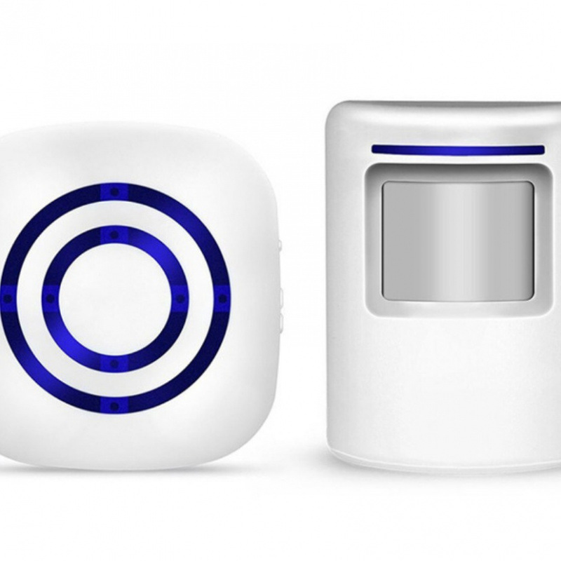 亚马逊人体感应门铃迎宾器欢迎光临感应器分体红外线报警器