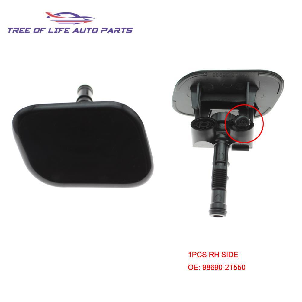 98680 - 2T550 98690 - 2T550 para 2014 2015 Hyundai Kia K5 cubierta de limpiador de faro