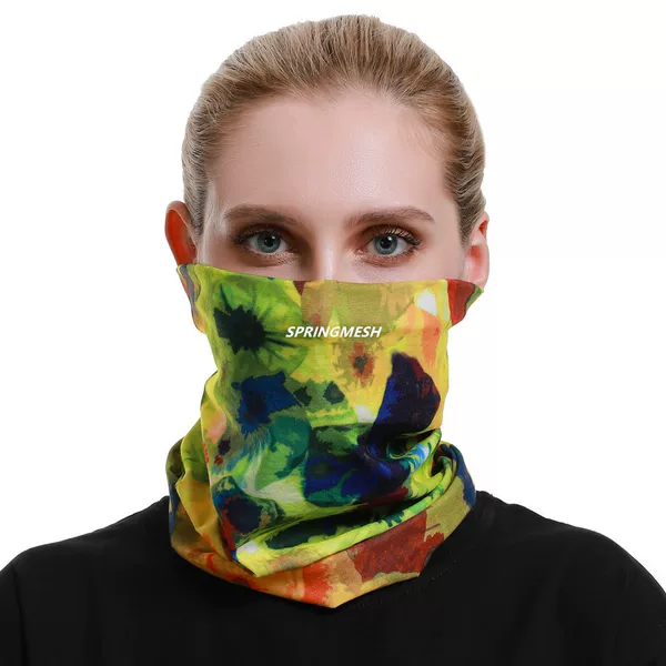 Outdoor Sun Protection and Uv Protection Ear-Hanging Mask for Summer, Breathable Sunshade for Men and Women, Neck Protection, Cycling Neck Gaiter, Headscarf