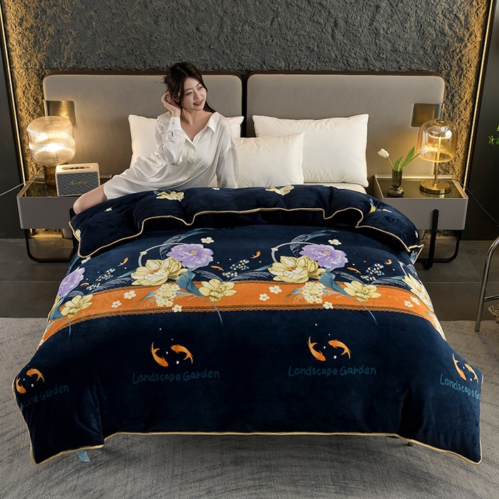 연꽃 연못 달빛