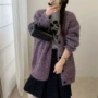 秋季新款宽松长袖针织衫