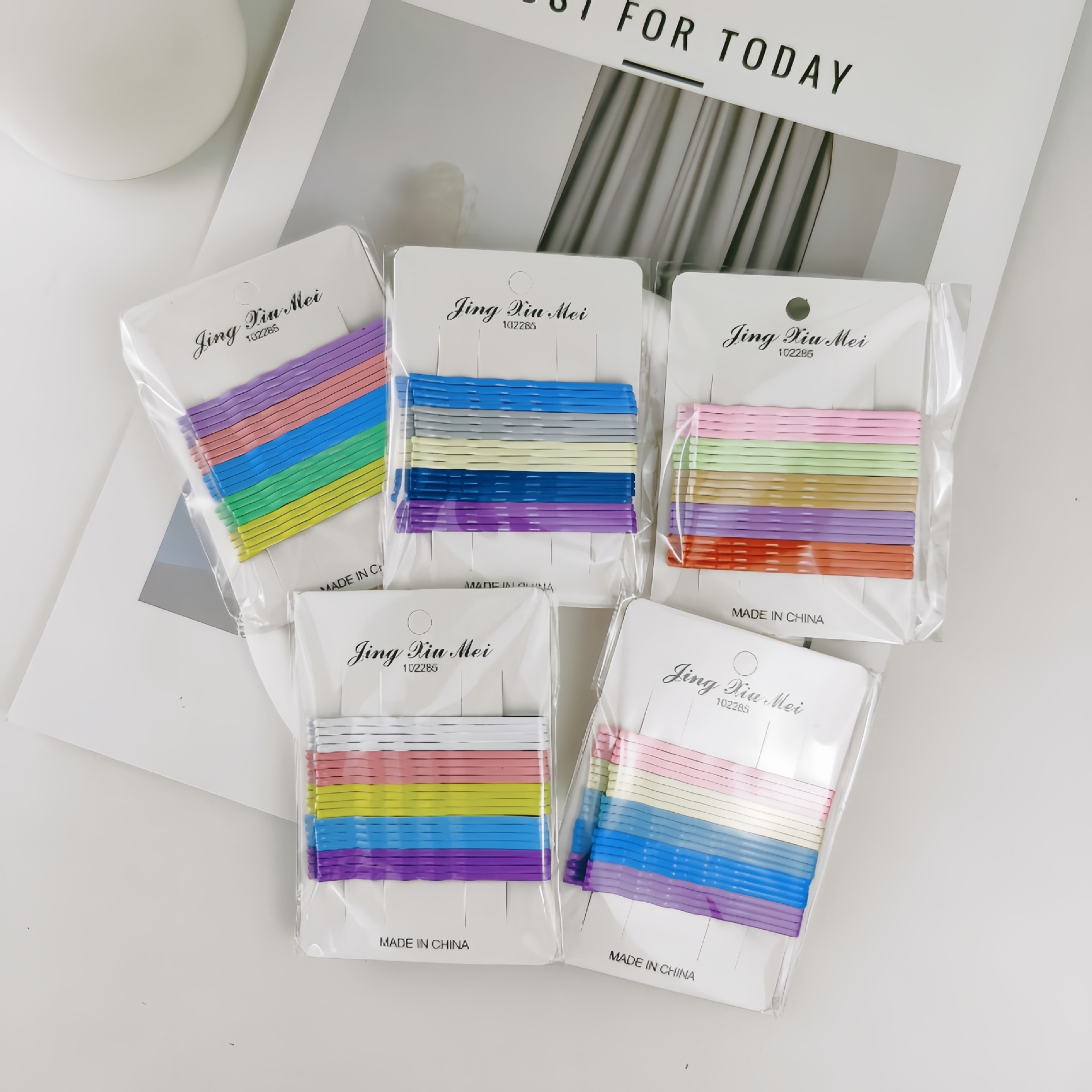 Clipe de cabello de color simple clipe de cabello clipe