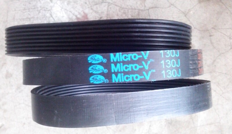 Gates Micro-V 125J 130J 140J 150J 160J gate belt Gates Rubber multi groove belt Gates Micro-V 125J 130J 140J 150J 160J gate belt Gates Rubber multi groove belt