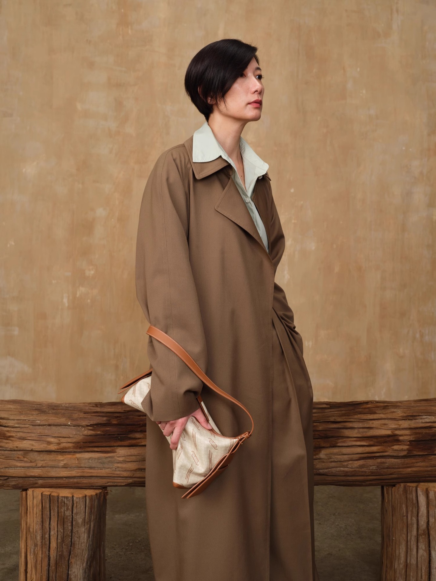 Borsa a tracolla singola Songmont Shanxia Yousong Small Bagagli Hobo mezza giornata inattiva serie stile cinese_voghion.com