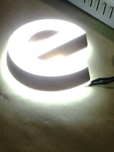 （厂家制作）  不锈钢发光字  树脂发光字  迷你发光字