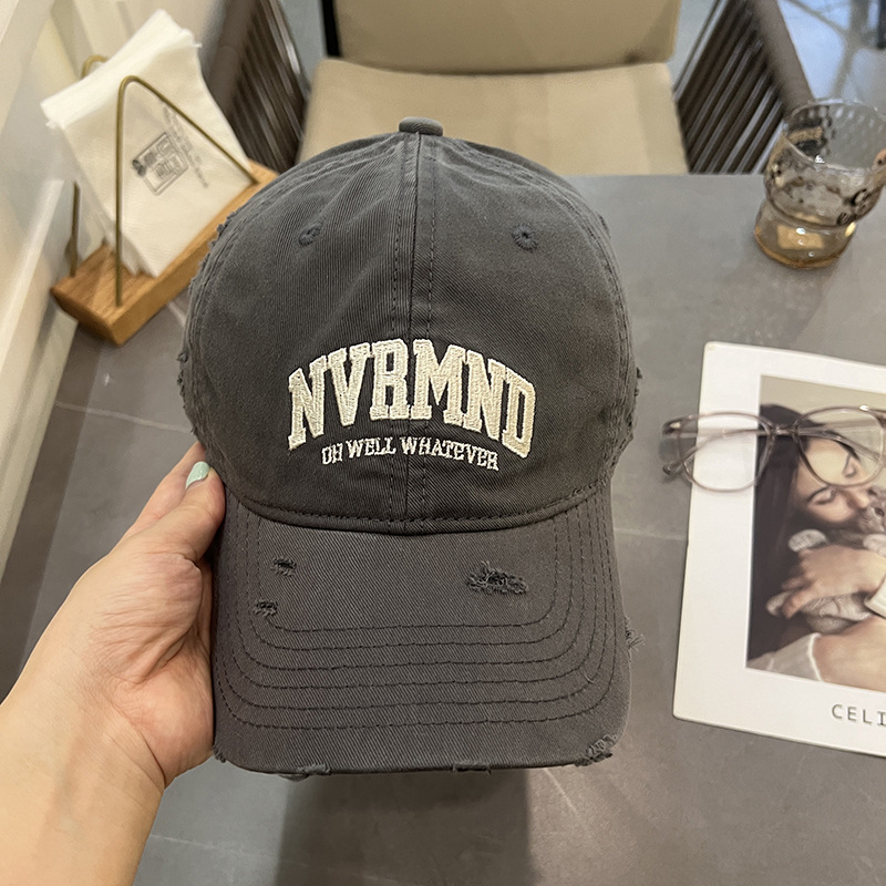 Sombreros de borde ancho, gorras de béisbol de verano para mujeres, nuevos sombreros de algodón coreano profundos y profundos