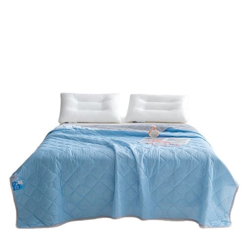 New Cool-Feeling Silk Ice Cream Pattern Air Conditioning Blanket Live Stream Bestselling Summer Cooling Blanket Wholesale