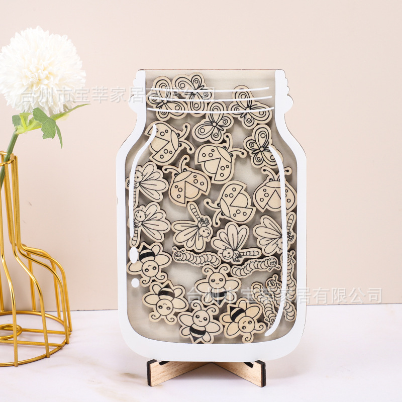 봄 간단한 그림 보상 항아리 스타일 1 [DIY 가능]