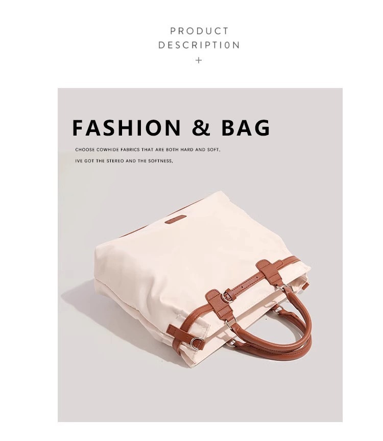 Borsa tote di grande capacità per le donne 2024 nuova borsa da viaggio di nicchia con texture di fascia alta zaino da viaggio a mano_voghion.com