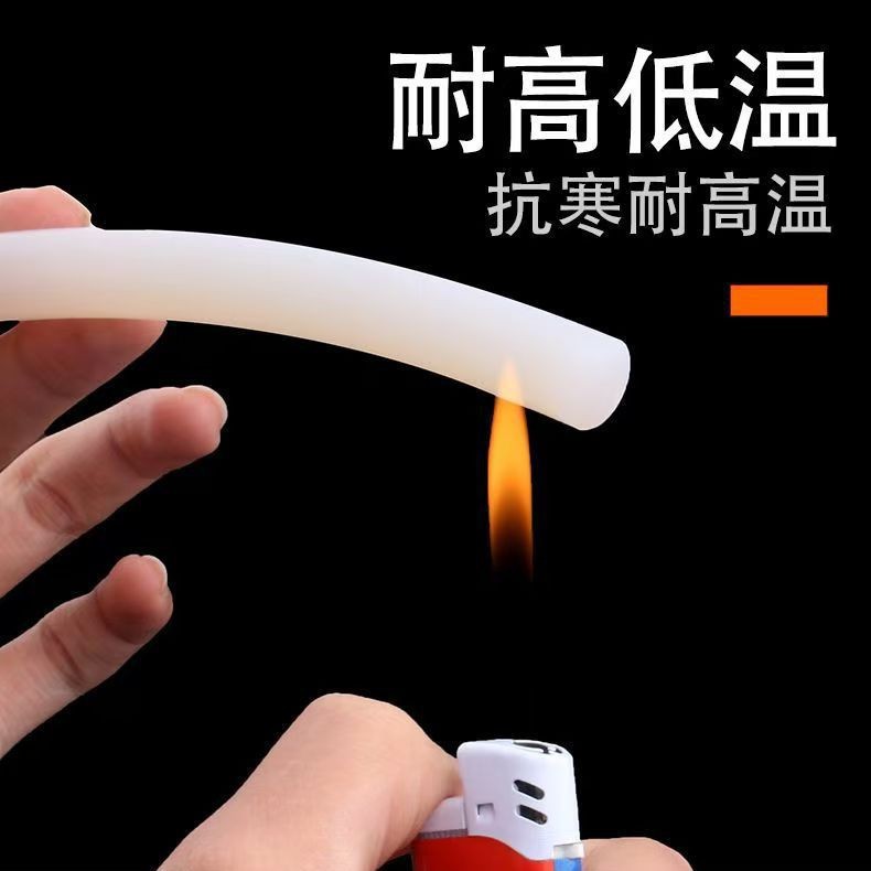 圆形耐热低温密封条填缝止震O型胶条硅胶实心圆条实心硅胶条