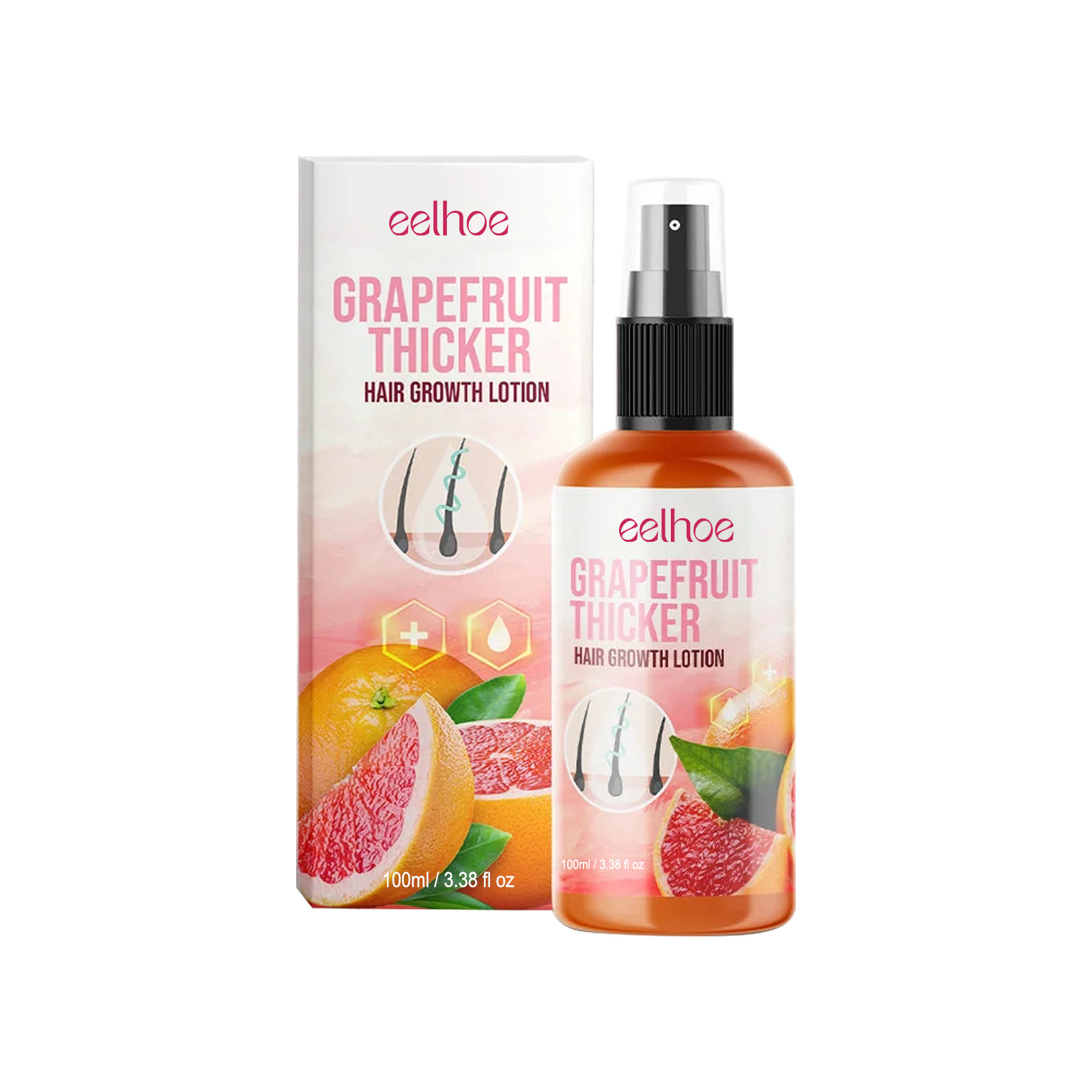 EELHOE Pomelo Reparación Dañado Hidratante Denso Reafirmante Cuidado del Cabello spray_voghion.com
