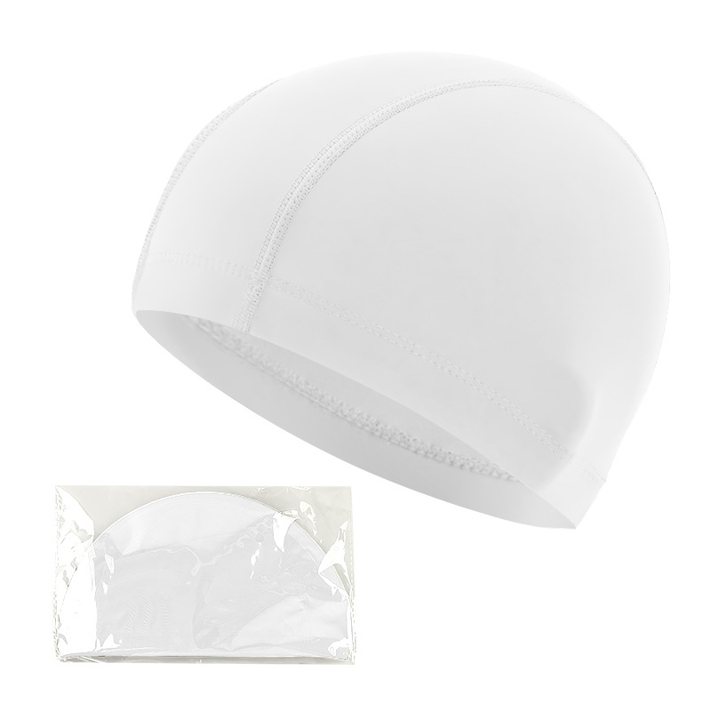 Gorra de natación adulto poliéster nylon unisex talla grande