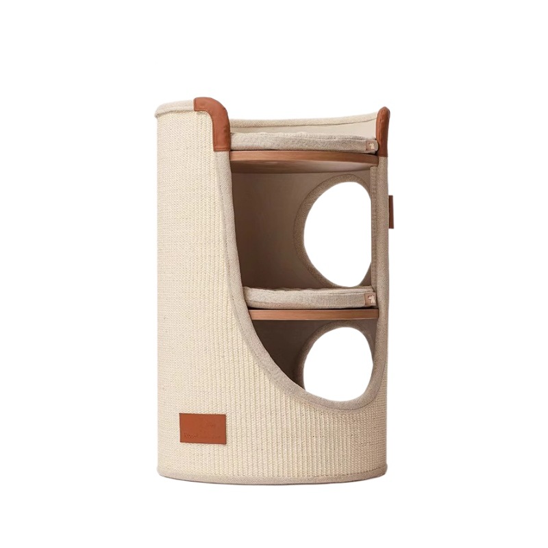 Tablero de agarre para gatos de cubo de sisal, resistente al desgaste y sin caspa