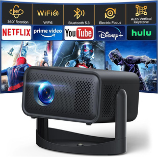 Foreign Trade Cross-Border Overseas 2025 New Projector V18Projector Home Bedroom Home Theater Projector