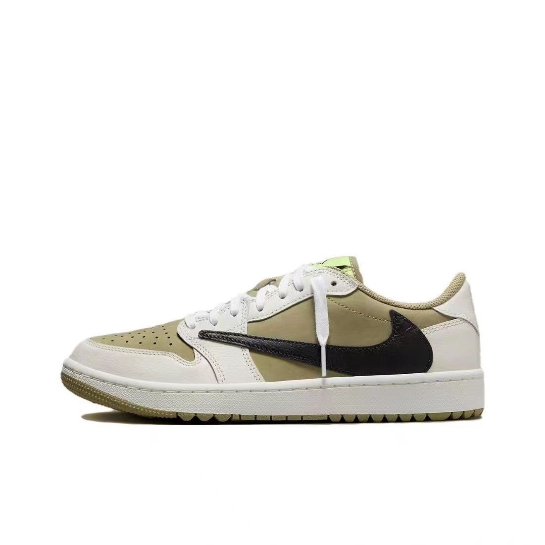 AJ1/언더훅/브라운&화이트