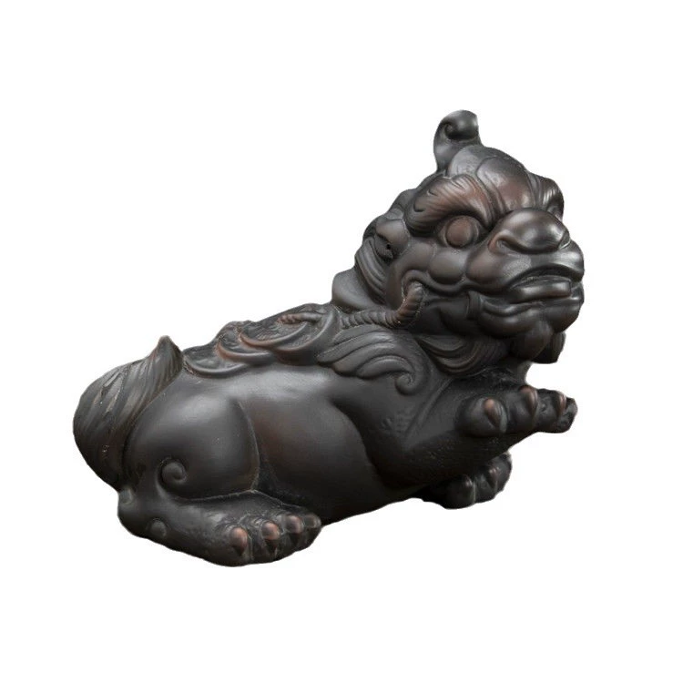 Zi Tao Zha Cai Tea Pets High -end High -end Retro Tea Table Disposal Creative Chinese Wind Personal Tea Play God Beast