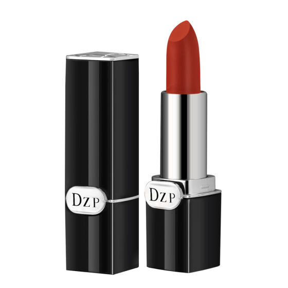 DZP Dizi Flame Blue Gold High-end Lipstick Set Box 2 Pack Easy to Color White Tomato Red Velvet Soft Mist Texture