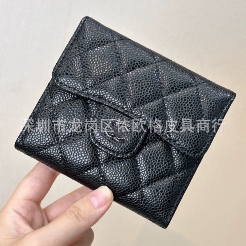 Кошелек для визиток, держатель карт, корейский стиль, стиль Chanel, [Перекрёстной торговлей]
