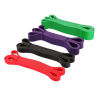 Two -color resistance with thick circle latex tension zone training elastic band latex fitness tensile