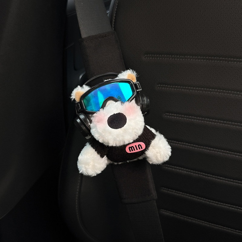 2026 New West Highland Car Seatbelt Shoulder Pads Cute Car Interior Accessories Seatbelt Decorations Pair