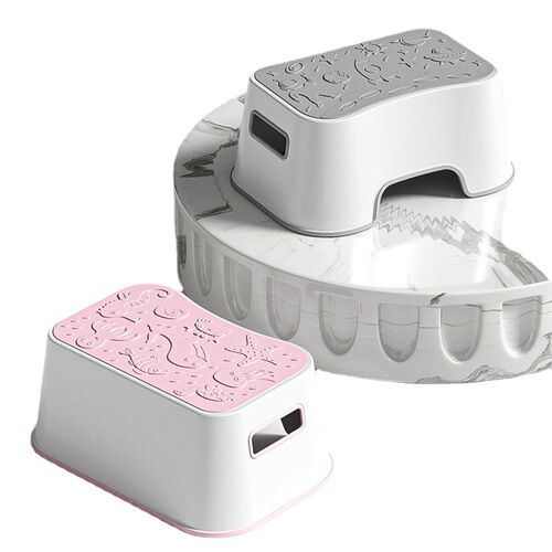 Children's Plastic Stool Washing Mat Foot Stool Baby Washing Stool Bathroom Heighten Step Stool Step Stool Foot Stool