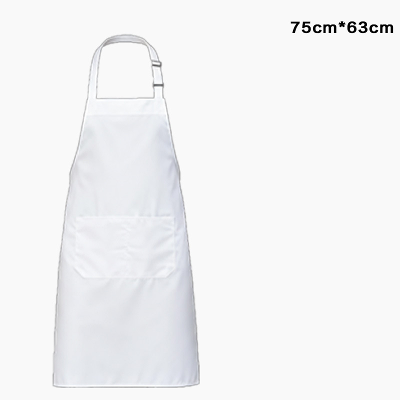 Nuevo delantal impermeable de comercio exterior transfronterizo para dibujar logotipo de impresión correa ajustable cocina delantal de comedor image 14