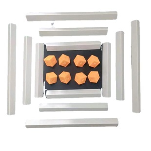 In stock screw music stool accessories edge banding 12 anti-skid anti-collision letters corner 8 combination stool accessories