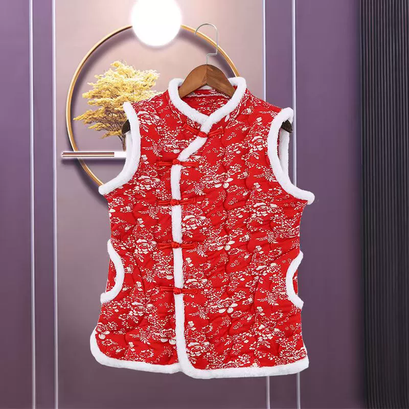 Зимний хлопковый жилет