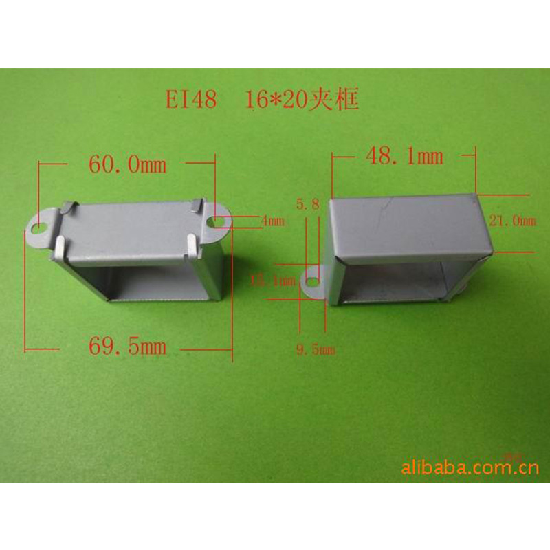 厂家供应低频ＥＩ４８  16＊２０卧式环保夹框变压器包壳 桥架