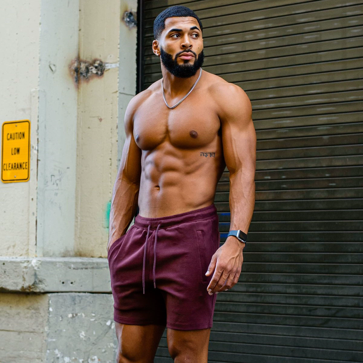 Muscle Fitness Brothers Мужские летние спортивные шорты для фитнеса и отдыха Хлопковые шорты с разрезом Легкая пластина Трансграничная оптовая продажа