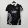 2324 Real Madrid Black Dragon White Collar