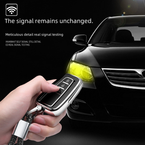 Suitable for Toyota car key bag, 8th generation Camry key cover, new Prado, Lexus ES, Highlander shell buckle 
