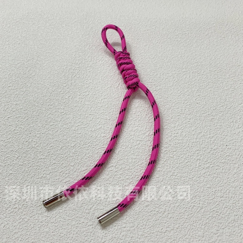 miu系彩色尼龙绳包挂绳结手工尼龙编织绳miu钥匙扣挂件配件跨境|undefined