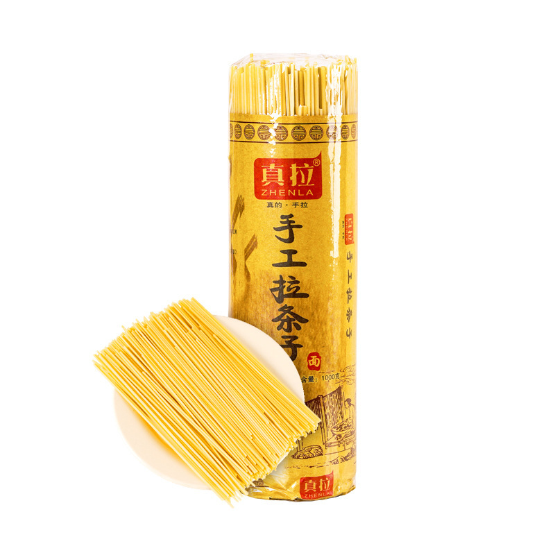 Xinjiang Zhenla Handmade Lamian Noodles 1000g Specialty Handmade Lamian Noodles Sobel Hand Rolling Noodles Non-Hanging Noodles Xinjiang Zhenla Handmade Lamian Noodles 1000g Specialty Handmade Lamian Noodles Sobel Hand Rolling Noodles Non-Hanging Noodles