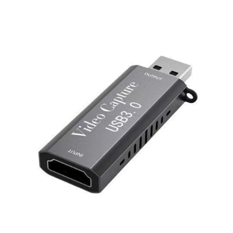 Карта видеозахвата HDMI для записи игр и прямых трансляций, HDMI в USB3.0 HD 1080P60